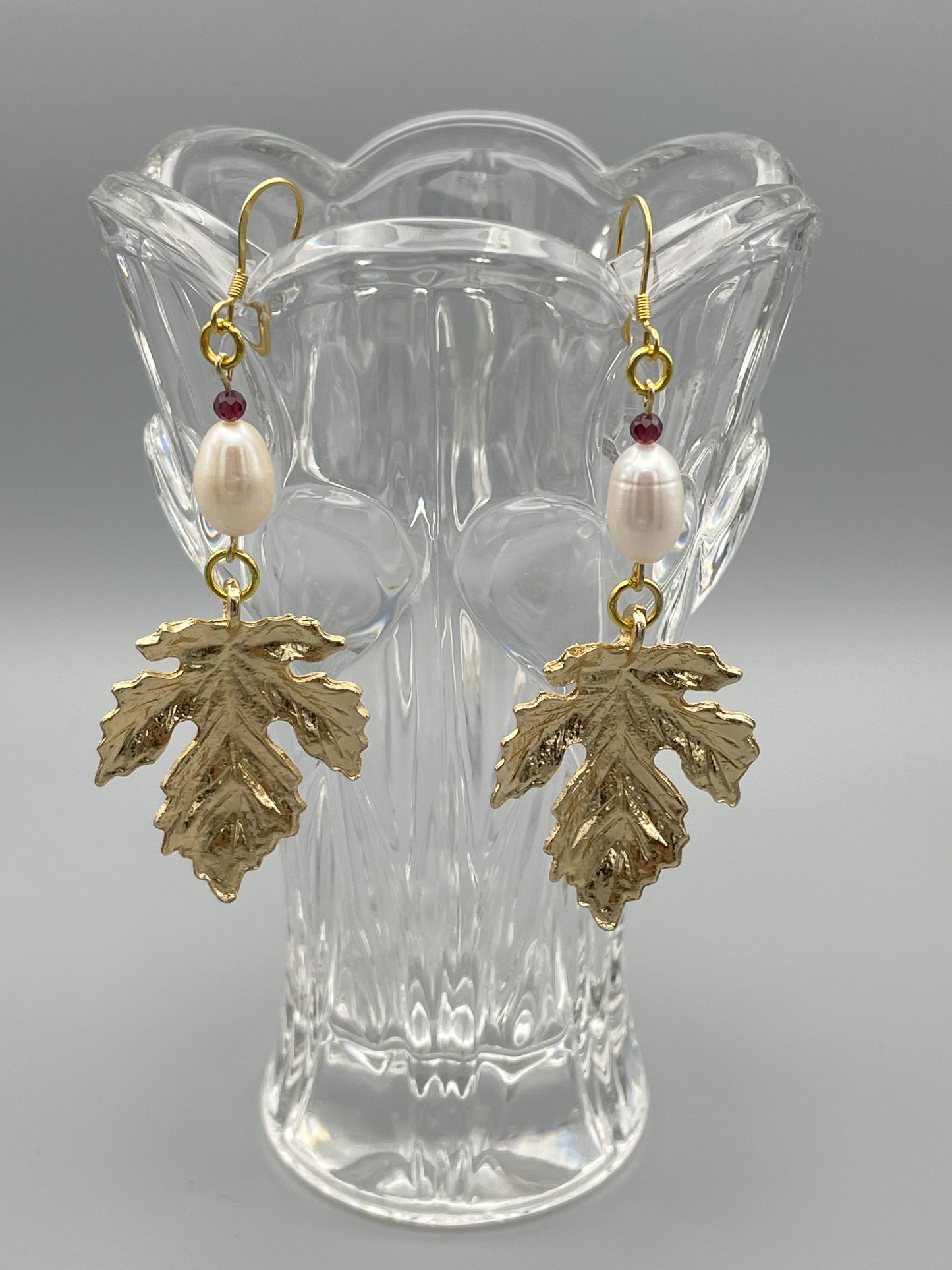 Gold Leaf Earrings