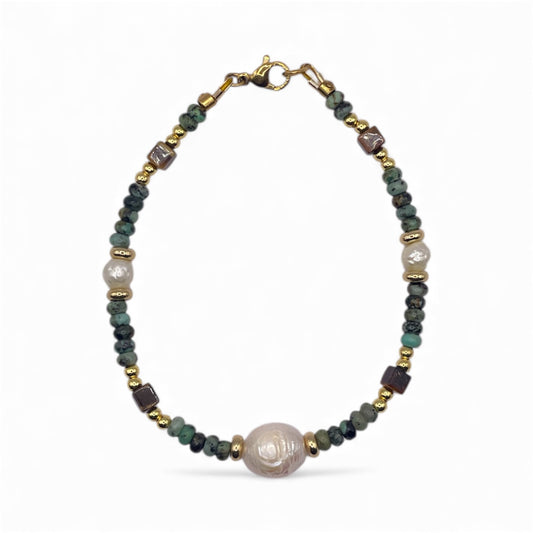 African Turquoise Bracelet