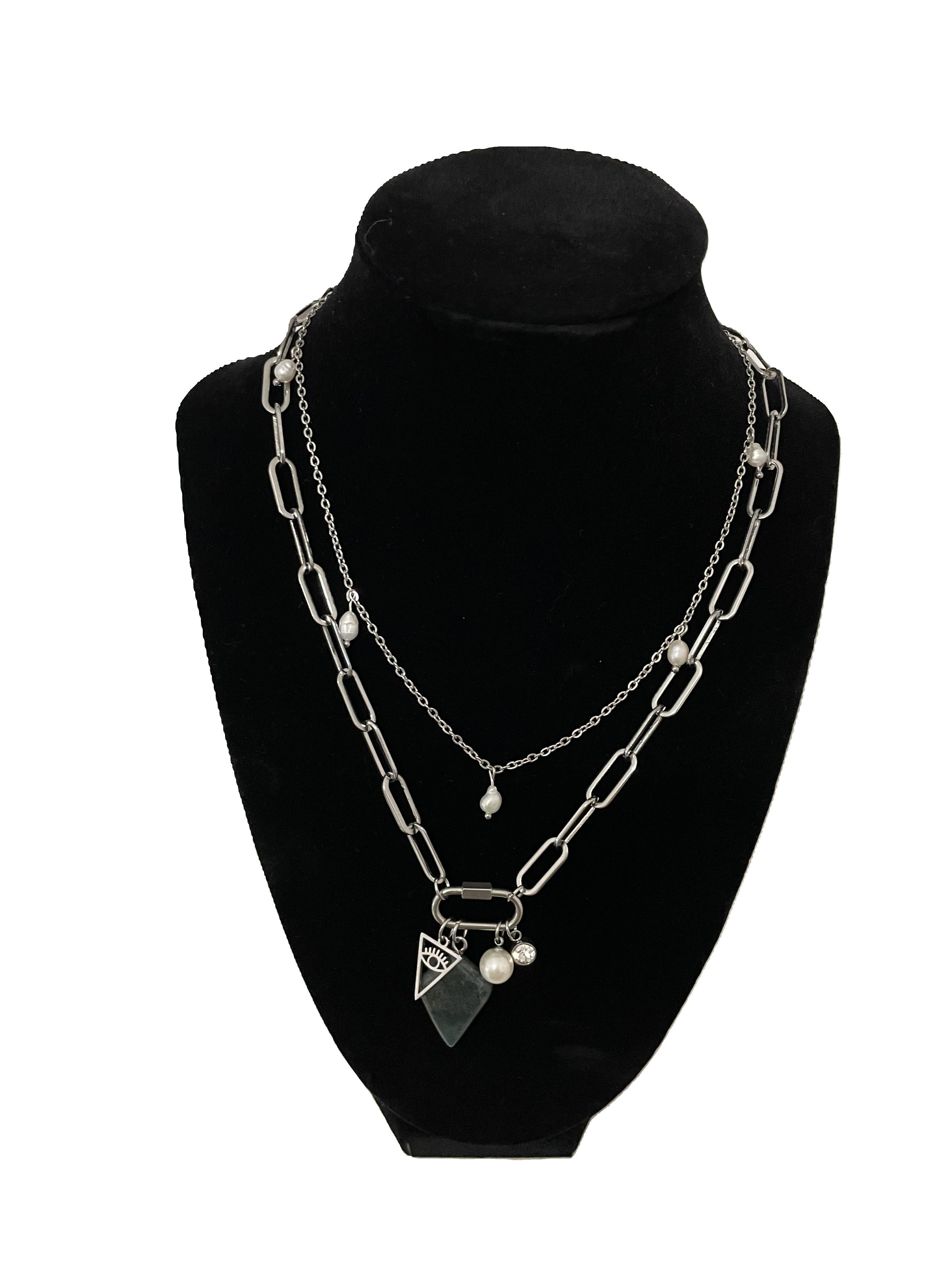 Annie Paperclip Necklace