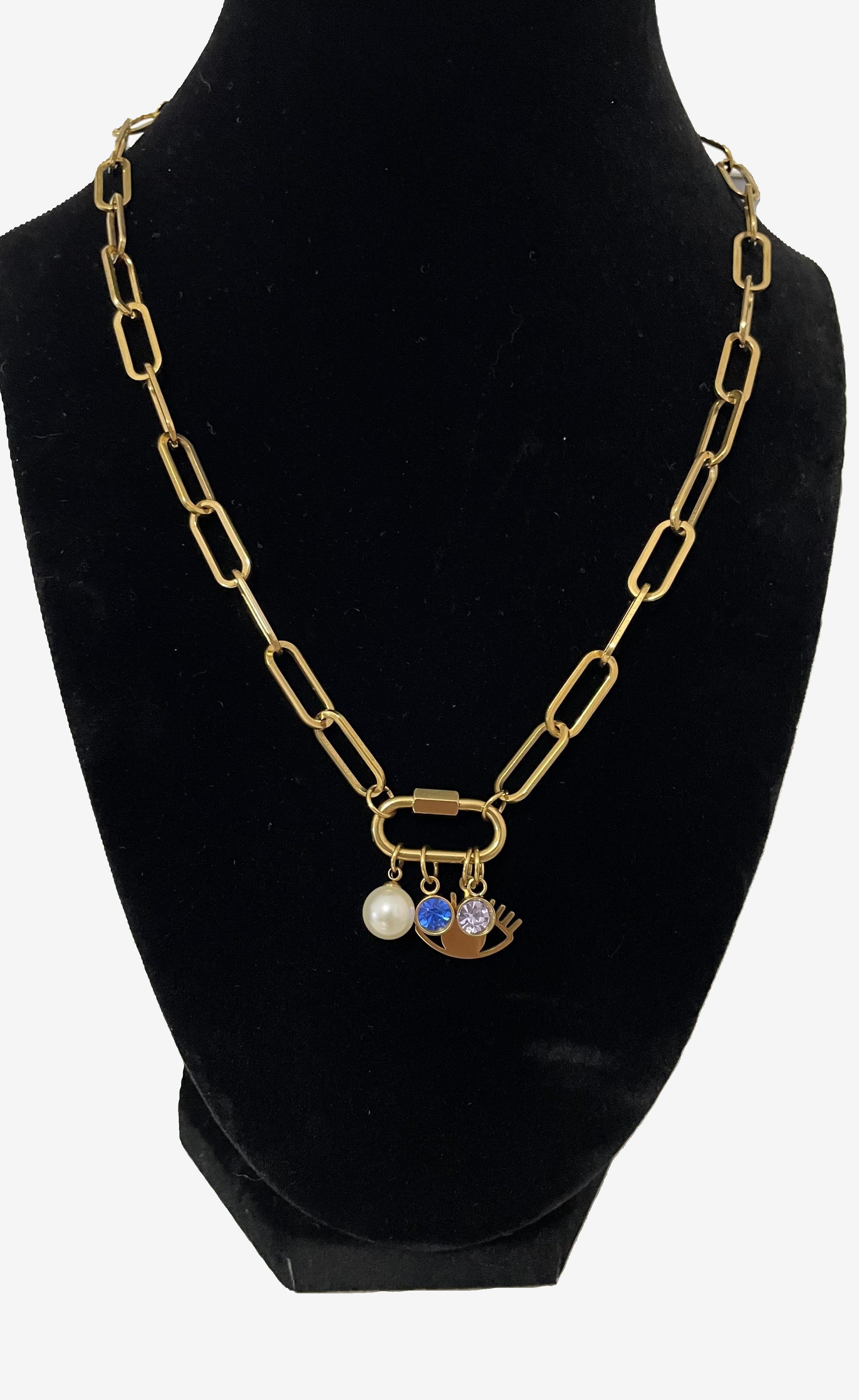 Annie Paperclip Necklace