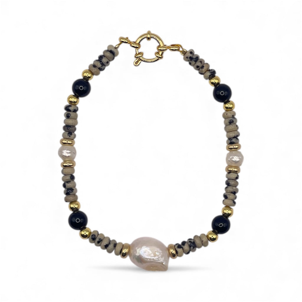 Dalmatian Jasper Bracelet